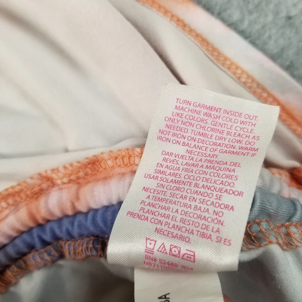 No Boundaries Tank Top Womens Juniors XXL 2XL Tie Dye Sunny Days Ocean Waves Tee